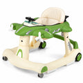Airfind 6-in-1 Baby Walker with Wheels and Detachable Play Platform for Kids Aged 6-18 Months Old, 29in x 23.5in x 20.5inFolded Footprint, Green
