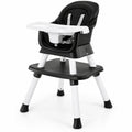 Airfind 6-in-1 Convertible Youth High Chair with Adjustable Removable Tray, 55 lbs Capacity, PP PU for Everyday Use, Unspecified