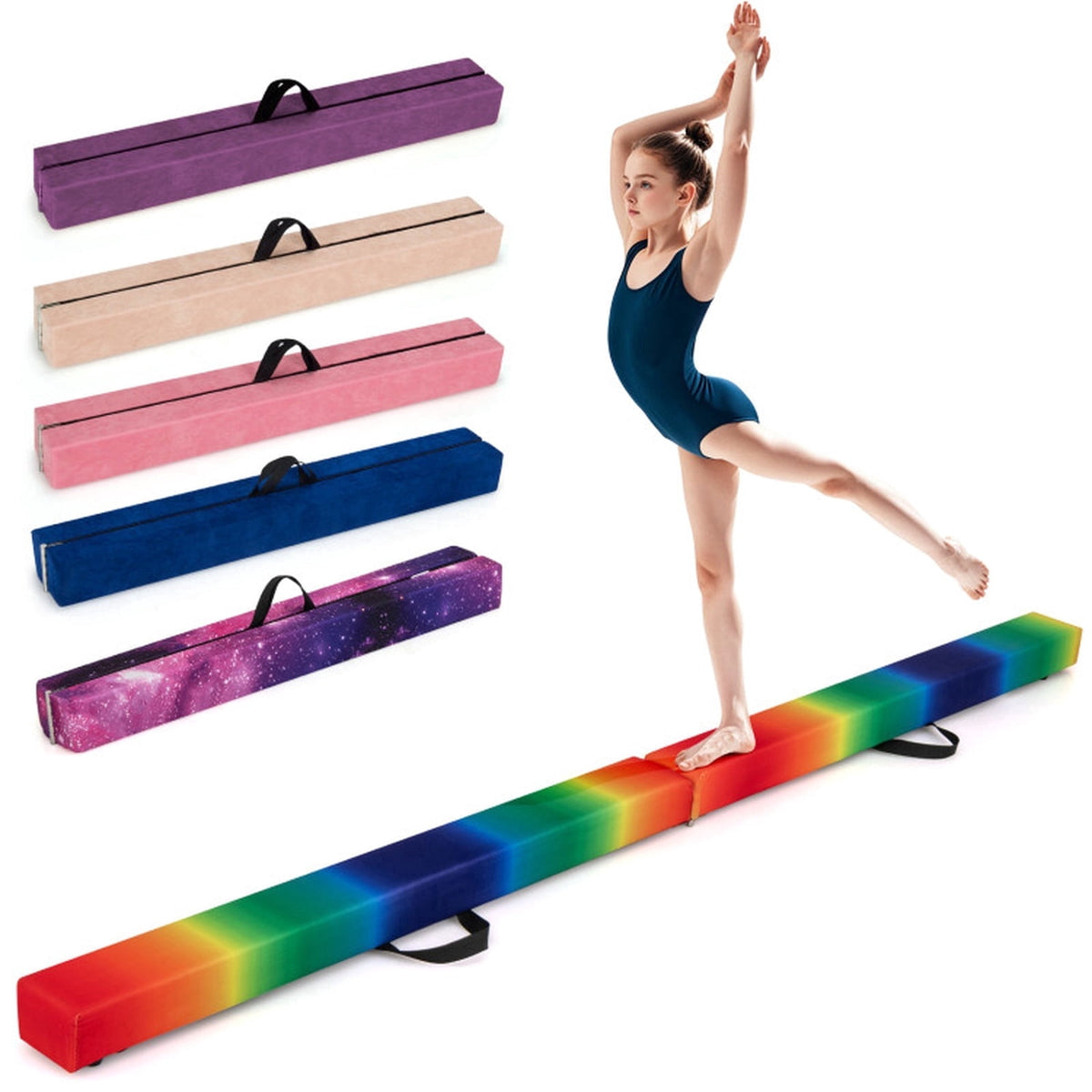 Airfind 6mm Premium Yoga Mat with Alignment Lines Non-Slip Texture and Included Carry Strap for Home and Studio Practice