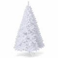 Airfind 7 ft White Artificial PVC Christmas Tree with Stand, PVC Frame, White, Made from brand new and high quality PVC