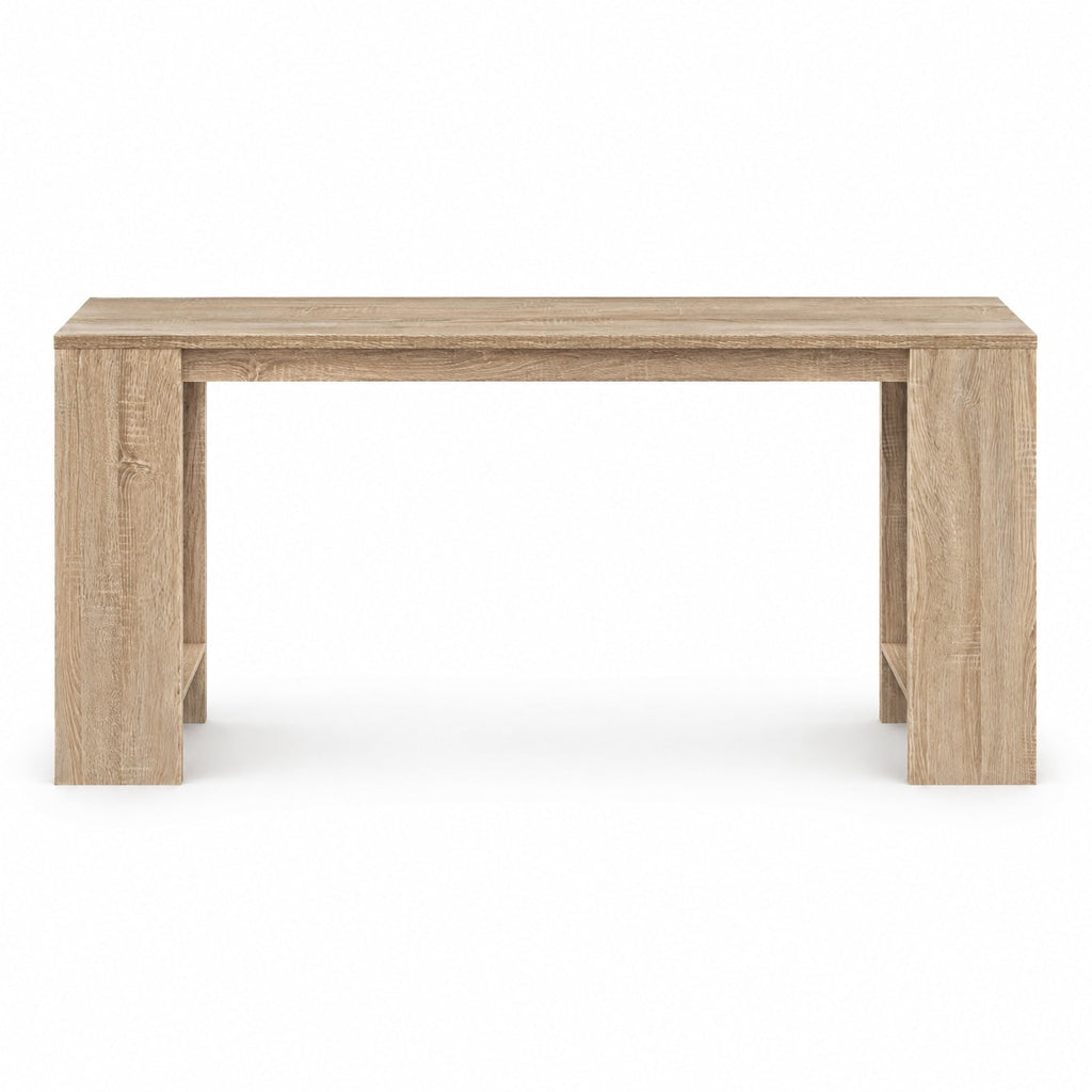 Airfind 71 Inches Long Console Table with Storage for Hallway, 135 lbs Capacity, Engineered Wood Frame, 71 Inch x 12 Inch x 34 Inch Footprint, Natural