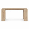 Airfind 71 Inches Long Console Table with Storage for Hallway, 135 lbs Capacity, Engineered Wood Frame, 71 Inch x 12 Inch x 34 Inch Footprint, Natural