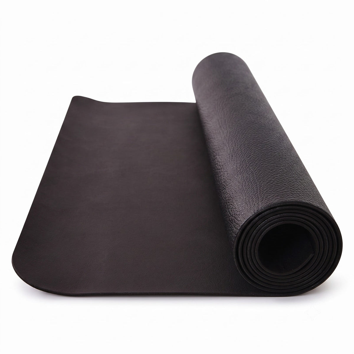 Airfind 78 Inch Long Thicken PVC Equipment Mat for Treadmill and Exercise Bike to Protect Home and Gym Wood Floors, Black