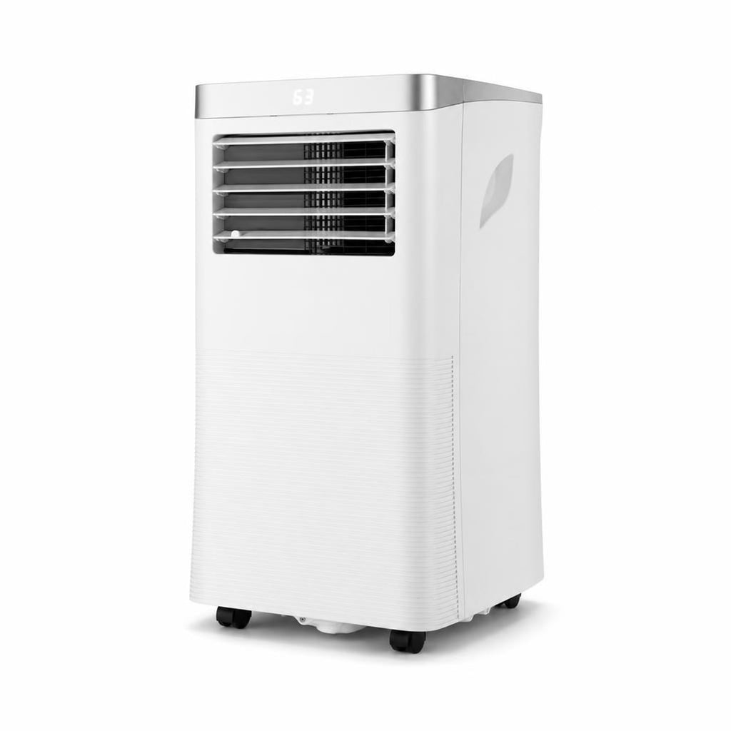 Airfind 8000 BTU 3-in-1 Portable Air Conditioner with Remote Control, 13 x 13 x 27.5 Footprint, White