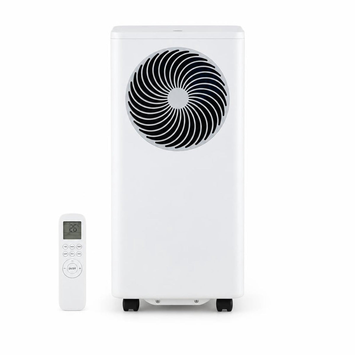 Airfind 8200/10000 BTU Portable Air Conditioner 3-in-1 Stand up AC Unit with Dehumidifier-8200 BTU, HIPS ABS Frame, White