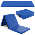 Airfind 9 FT Folding Gymnastics Balance Beam with Anti-Slip Bottom and High-Density EPE Foam plus Easy Assembly for Kids, Navy