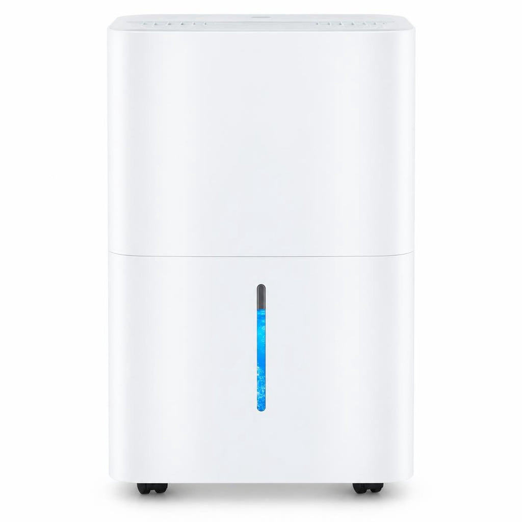 Airfind 94.5 Pints Dehumidifier with 24H Timer and LED Display, ABS Frame, 13 Inch x 9 Inch x 19.5 Inch Rated Footprint for Everyday Use, White