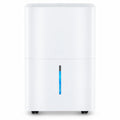 Airfind 94.5 Pints Dehumidifier with 24H Timer and LED Display, ABS Frame, 13 Inch x 9 Inch x 19.5 Inch Rated Footprint for Everyday Use, White