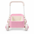 Airfind Child Push Walker with Wheels and Foldable Handlebar and Storage Basket, Pp, Model TQ10527PI with PP Metal Construction, Unspecified