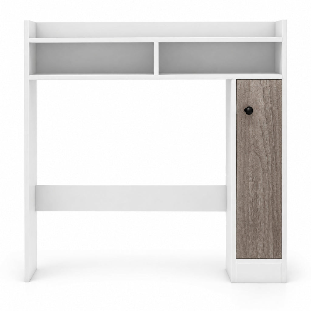 Airfind Bathroom Over the Toilet Floor Storage Organizer with Adjustable Shelves, 100 lbs Capacity, MDF Engineered Wood Frame, White