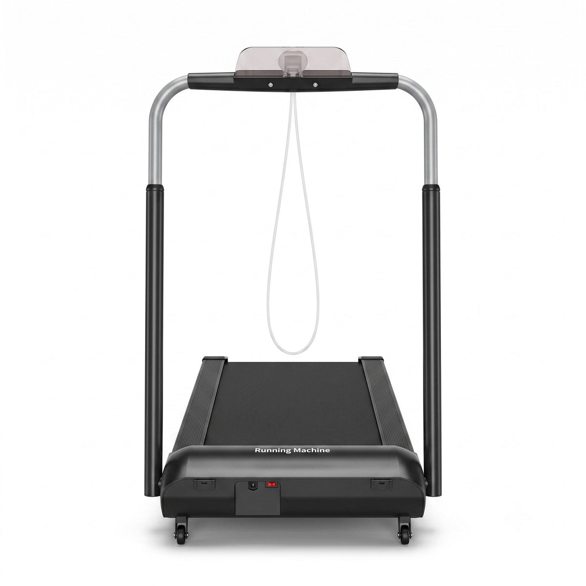 Airfind Compact Folding Treadmill with 3.0HP Motor, Touch Screen APP Control, 5-Layer Running Belt, Portable Home Office Electric Walking Running Machine, 265, Black