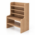 Airfind Desktop Organizer 6-Tier Mini Storage Rack with 2 Removable Shelves, 55 lbs Capacity, Engineered Wood Frame, 12 x 6.5 x 16.5 Footprint