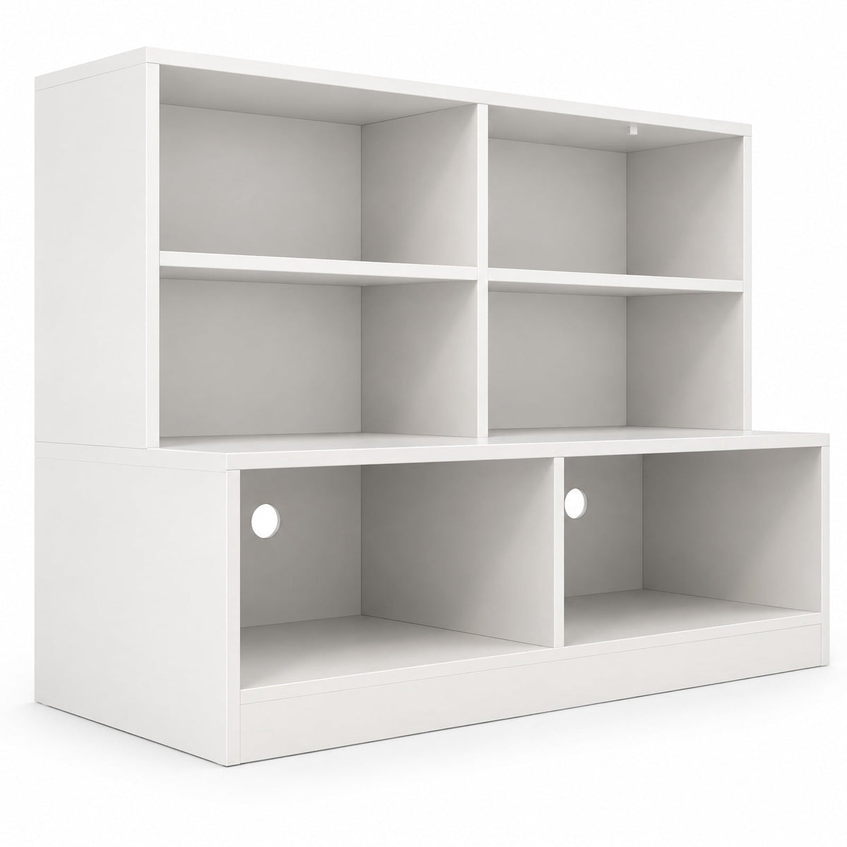 Airfind Entryway Shoe Cabinet with 2 Anti-tipping Kits, 110 lbs Capacity, MDF Frame, 47 x 19.5 x 35.5 Depth of Top Shelf 10 Footprint, White