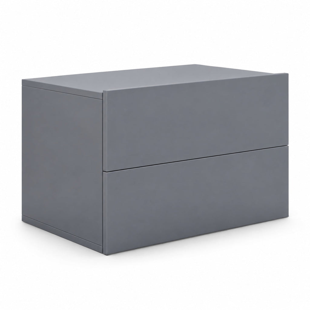 Airfind Floating Nightstand with 2 Storage Drawers Wall Mounted for Bedroom, 11 lbs Capacity, Engineered Wood Frame, 16.5in x 12in x 11.5in Footprint