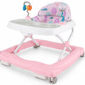 Airfind Foldable Youth Walker featuring Removable Seat and Adjustable Height for 6-12 Months, 26 lbs Capacity, PP Frame, for 6-12 Months Old, Pink