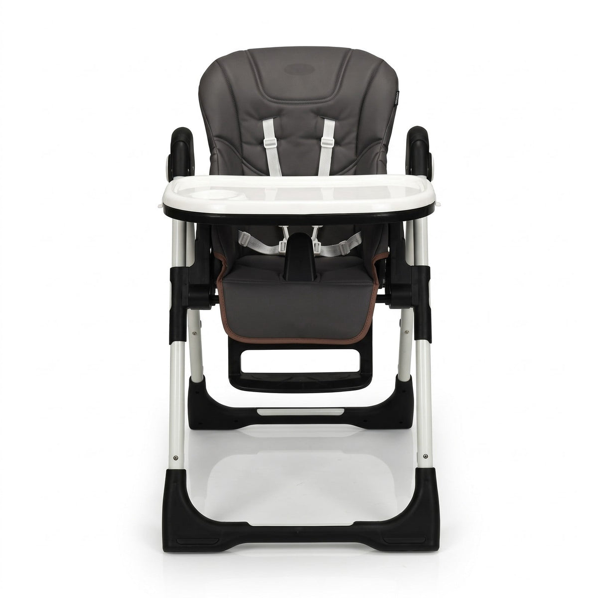 Airfind Foldable High Chair with Adjustable Backrest Positions, 50 lbs Capacity, Model BB5250DKGR, Suitable for 0 to 5 Years, Unspecified
