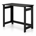 Airfind Folding Console Table with Foldable Legs, 55 lbs Capacity, Engineered Wood Frame, 31.5 Inch x 16 Inch x 29.5 Inch Footprint, Black