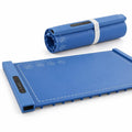 Airfind Food Warming Mat Rollable and Portable Electric Warming Tray with Fasting Heating, Silicone ABS Unfolding Frame, Blue