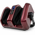 Airfind Foot and Calf Massager with Heat Shiatsu Deep Kneading Rolling Smart Electric Leg Massager, ABS Frame, 20 x 12.5 x 8.5 Footprint, Red