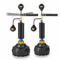 Airfind Freestanding Boxing Speed Trainer with 360 Degree Spinning Bar Dual Speed Balls and Adjustable Height for Home Gym, Black