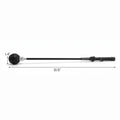 Airfind Golf Swing Trainer Click Stick Swing Training Aid for Speed, Tempo, Flexibility and Balance, Weighted Fiberglass Practice Stick for Men and Women, Black