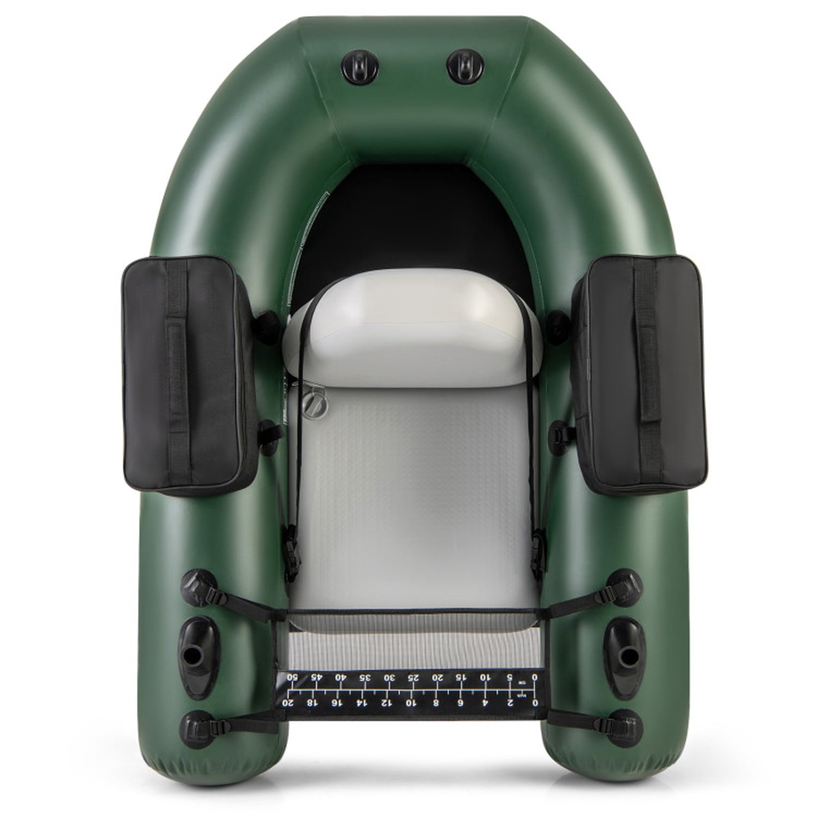 Airfind Inflatable Float Tube for Fly Fishing with Storage Pockets, Camouflage