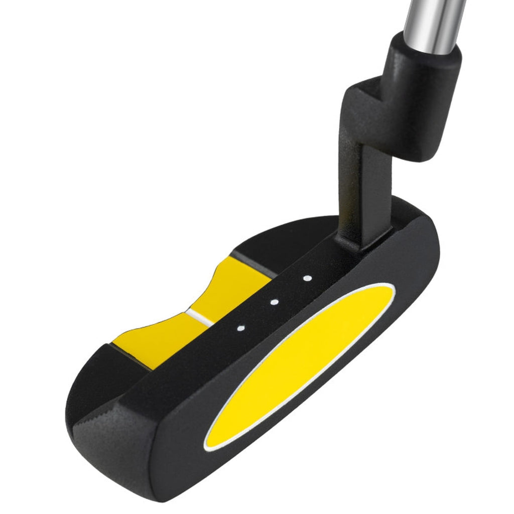 Airfind Junior Complete Golf Club Set for Ages 8-10 with 5-Piece Fiberglass Shafts and TPR Grip Handles Plus a Stand Bag to Give Young Players a Full Golf Club Set, Yellow