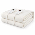 Airfind Machine Washable Electric Bed Warmer with Dual Controller 9 Heat Setting and 9-Hour Auto Off and Overheat Protection, Non-woven Fabric Frame