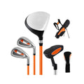 Airfind Complete Golf Club Set with 9 Pieces and Graphite Shafts plus TPR Grips and 3 Headcovers with Expanded Sweet Spot Irons, Yellow