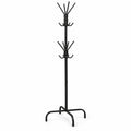 Airfind Metal Coat Rack Freestanding with 16 Hooks and 4 Legs for Entryway Office Bedroom, 6.5 lbs Capacity, Metal, 22 Inch x 22 Inch x 70 Inch