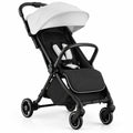 Airfind One-Hand Folding Portable Lightweight Baby Stroller with Aluminum Frame, 33 lbs Capacity, Aluminum polyester EVA Frame, Gray
