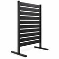 Airfind Outdoor Privacy Screen Fence for Backyard Pool Lawn, HIPS Metal Frame, 25 x 37 x 64 Footprint, Black