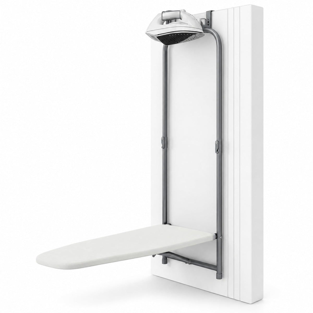 Airfind Over the Door Ironing Board Space-Saving Metal Hanging Ironing Board, 22 lbs Capacity, Cotton Sponge Metal Frame, 42 x 17 x 50 Footprint