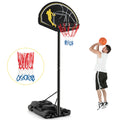 Airfind Portable Basketball Hoop System 4.25-10 Ft Adjustable