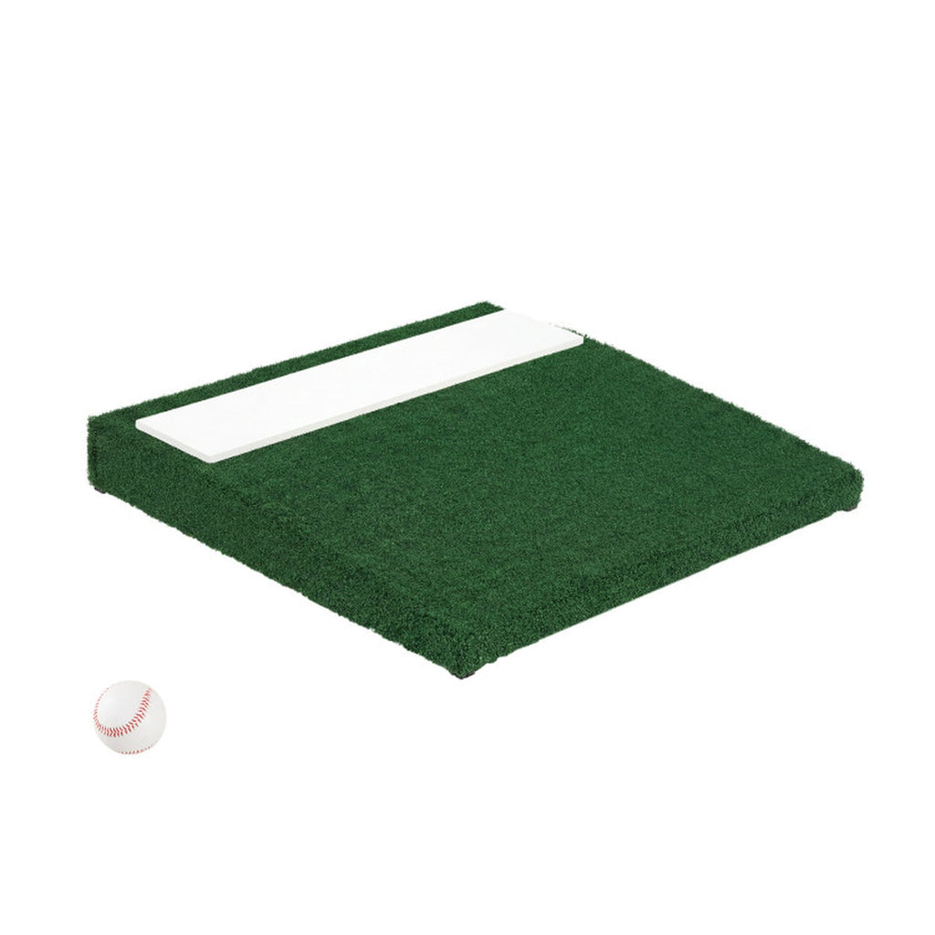 Airfind Portable Pitching Mound with EVA Plate, Synthetic Turf and Carry Handle for Backyard Practice