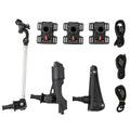 Airfind Premium Boat Bimini Top Hardware Kit with Heavy Duty Straps, Deck Hinges and Installation Tools Included, Black