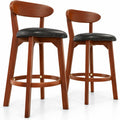 Airfind Set of 2 29 Inch Modern Armless Upholstered Cushioned Seat Island Dining Chairs for Kitchen, 275 lbs Capacity, 16.5 x 19 x 40 Footprint
