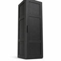 Airfind Tall Storage Cabinet with 4 Storage Shelves for Bathroom Living Room, 110 lbs Capacity, Engineered Wood MDF Frame, 16in x 15in x 59in Footprint