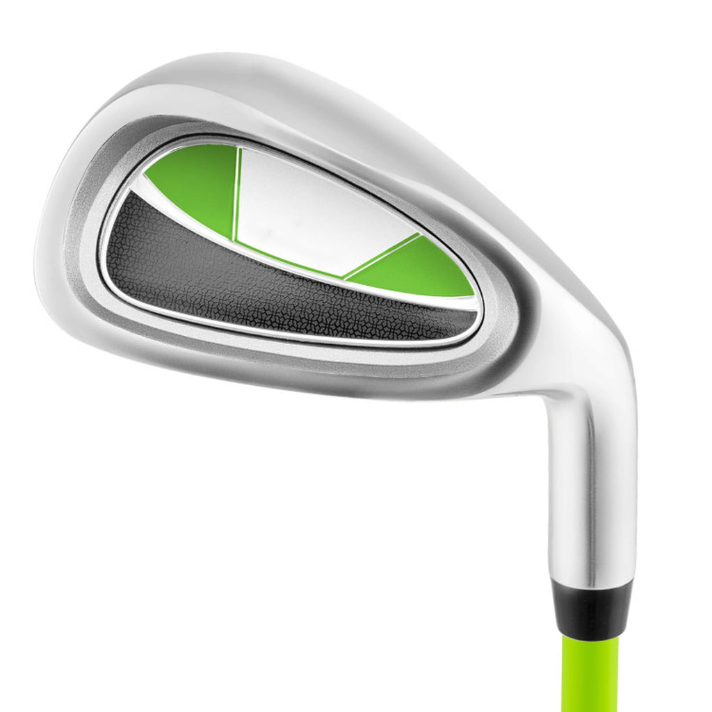 Airfind Teen Golf Club Set for Ages 12-14 with Complete 8 Pieces, Steel Shafts, Oversized Driver and Matching Bag, Green