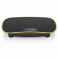 Airfind Vibration Plate Exercise Machine for Lymphatic Drainage and Weight Loss, Whole Body Vibration Platform with 10 Speed Intensities, LED Display and Remote, Black