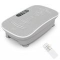 Airfind Vibration Plate Exercise Machine for Weight Loss and Lymphatic Drainage, 10 Speed Whole Body Vibration Platform with Remote Control and LED Display, Gray