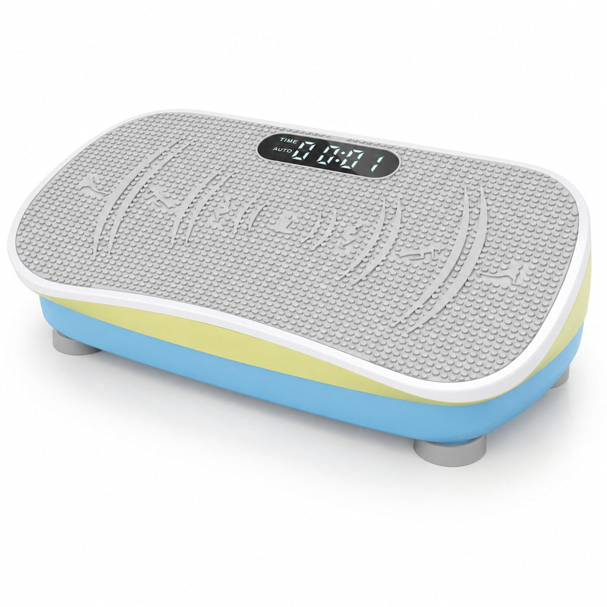 Airfind Vibration Plate Exercise Machine for Lymphatic Drainage and Weight Loss with 10 Speed Intensities, 330 lbs Capacity, ABS Silicon Metal Frame