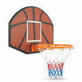 Airfind Wall-Mounted Mini Basketball Hoop with Large Shatterproof Backboard, Indoor Outdoor Basketball Game Set with Metal Rim and Anti-Tear Net for Kids, Black Red