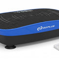 Airfind Whole Body Vibration Plate Exercise Machine for Lymphatic Drainage and Weight Loss, Vibration Platform with 10 Speed Intensities, LED Display and, Navy