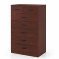 Airfind Wooden Chest of Drawers with Anti, 66 lbs Capacity, Engineered Wood MDF Frame, 32 x 18 x 48 Footprint, White