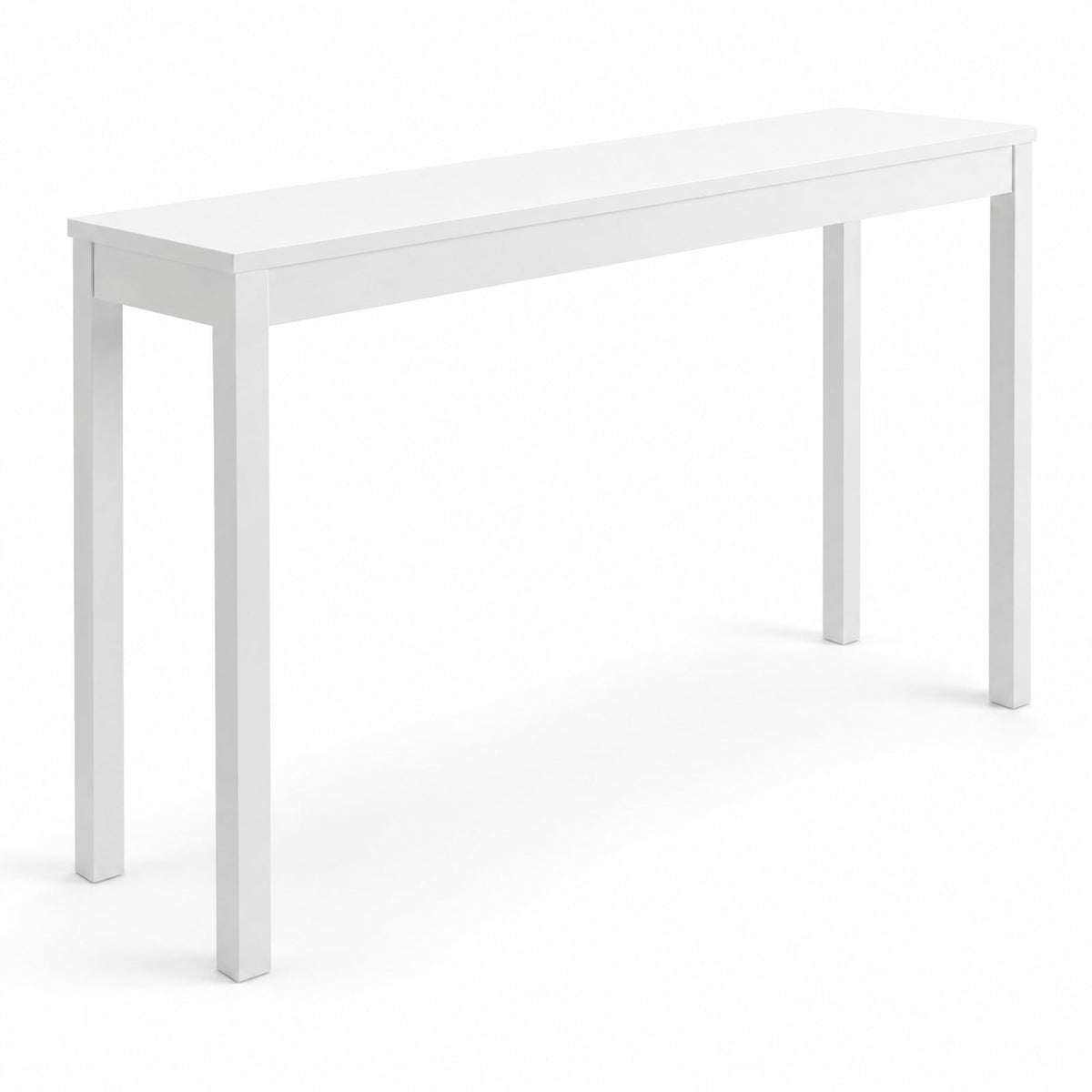 Airfind Wooden Console Table Modern Farmhouse Sofa Table with Thickened Top, 132 lbs Capacity, Rubber Wood MDF Frame, 48 x 12 x 32 Footprint