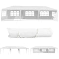 Airfind 10ftx30ft Party Canopy Tent, 5 Sidewalls, White