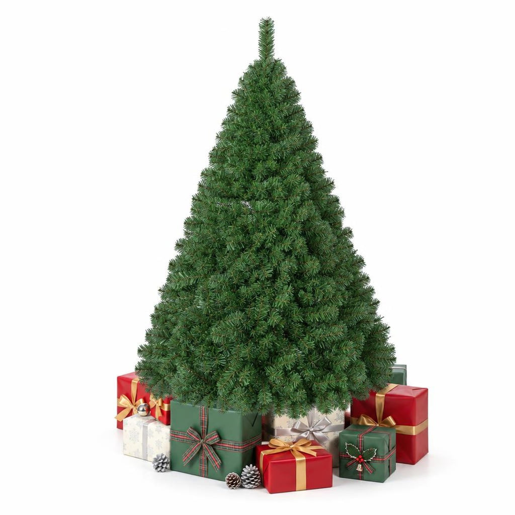 Airfind 5ft Automatic Christmas Tree with 519 Full PVC Branch Tips, PVC Frame, Tree Height 5 ft, Tree Width 3 ft