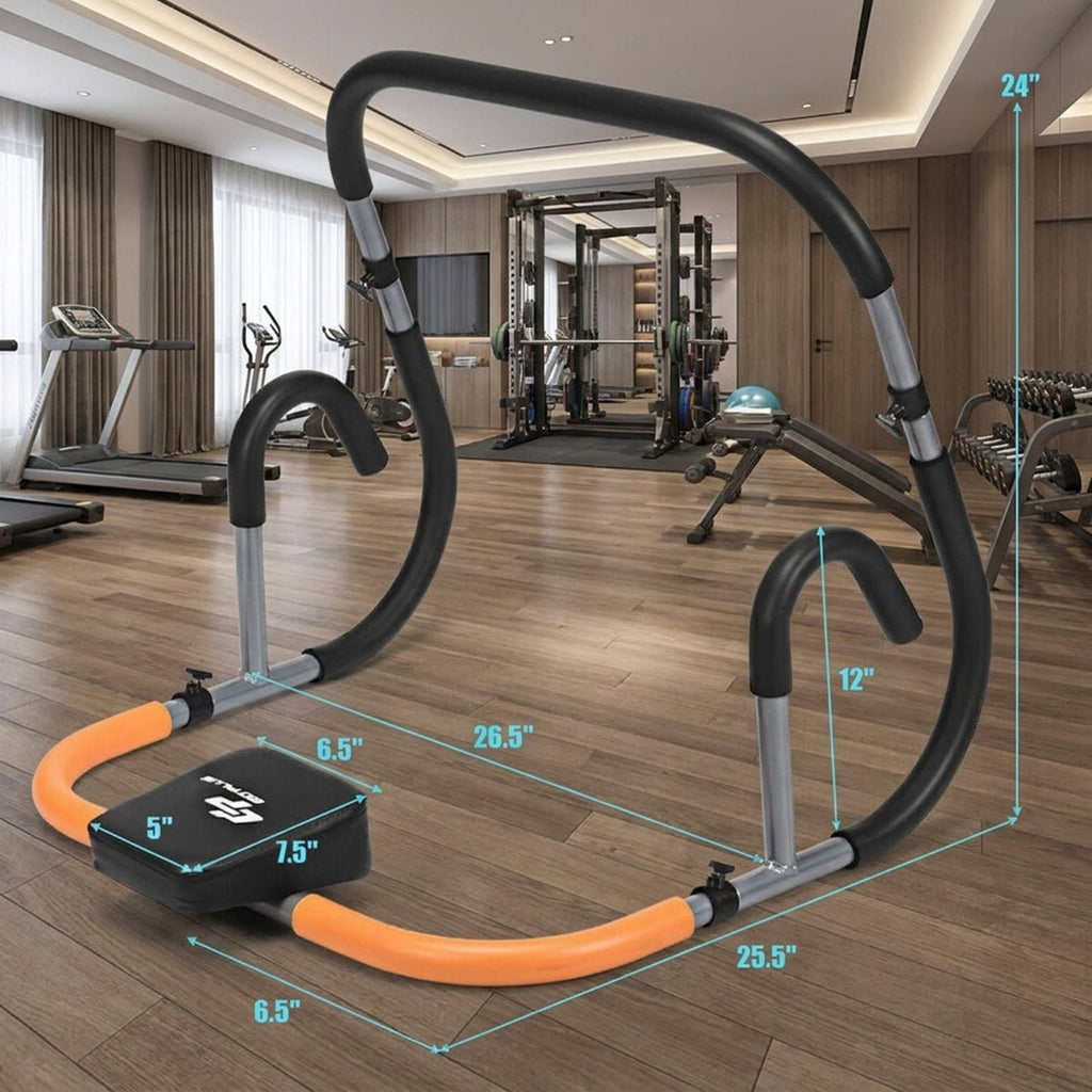 Airfind Portable Core Trainer for Home Ab Workouts, Black