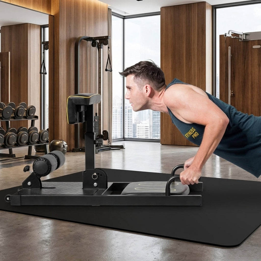 Airfind 8-in-1 Multifunction Squat Home Gym Station, Black
